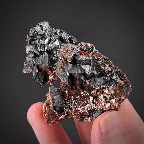 Braunite with Hausmannite and Andradite Garnet - RARE24-30 - Wessels ...