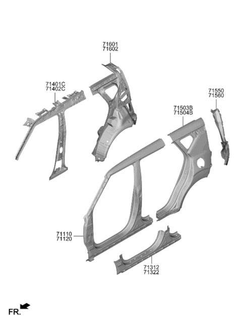 Side Body Panel 2023 Kia Soul