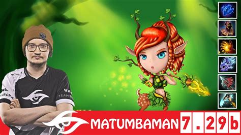 DOTA 2 Team SECRET MATUMBAMAN The ENCHANTRESS OFFLANE 7 29B YouTube