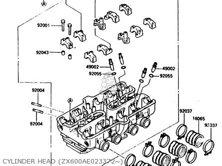 Kawasaki Zx A Europe Uk Fr Gr It Nr Sd Parts Lists And Schematics