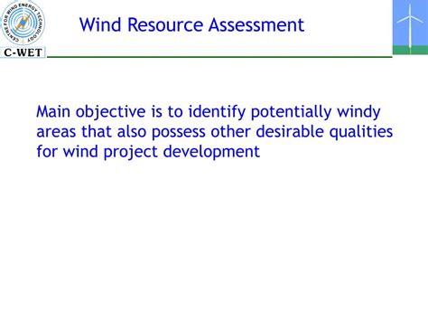 Ppt Wind Resource Assessment Techniques Powerpoint Presentation Free Download Id 1587093