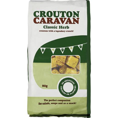 Crouton Caravan Dressing Classic Herb 90g Woolworths