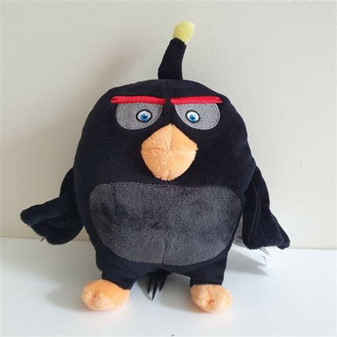 The Angry Birds Movie 2 Black Angry Bird Plush Rrp £499 Clearance Xl £