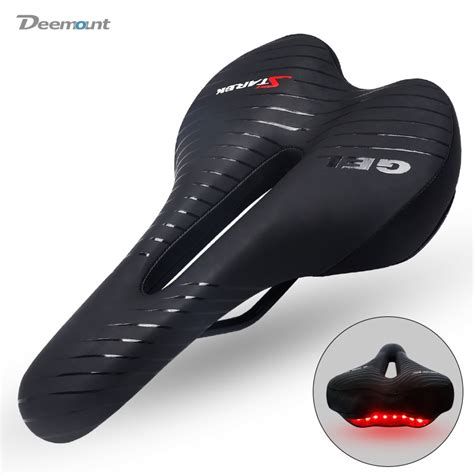 Deemount Selle De V Lo En Cuir Pu Avec Feu Arri Re Led Gel Inconnu