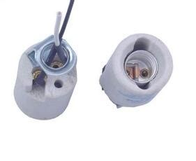 E Edison Screw Ceramic Light Bulb Sockets For Led Lamp