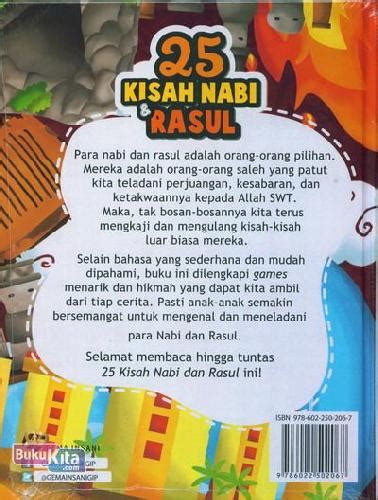 Buku 25 Kisah Nabi Dan Rasul Toko Buku Online Bukukita