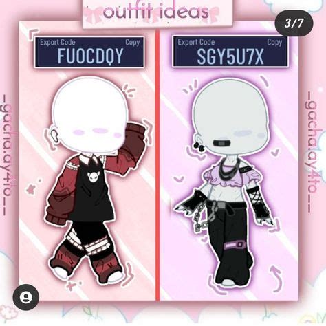 Ideas De Gacha Club En Trajes De Personajes Bocetos De Ropa