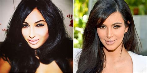 Kim Kardashian Look-Alike Spent $30,000 on Plastic Surgery: Pictures