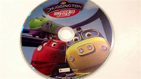 Chuggington Lets Ride The Rails Animated Cartoon Dvd Movie