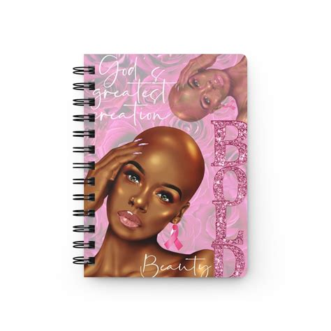 Breast Cancer Breast Cancer Awareness Spiral Bound Journal Etsy