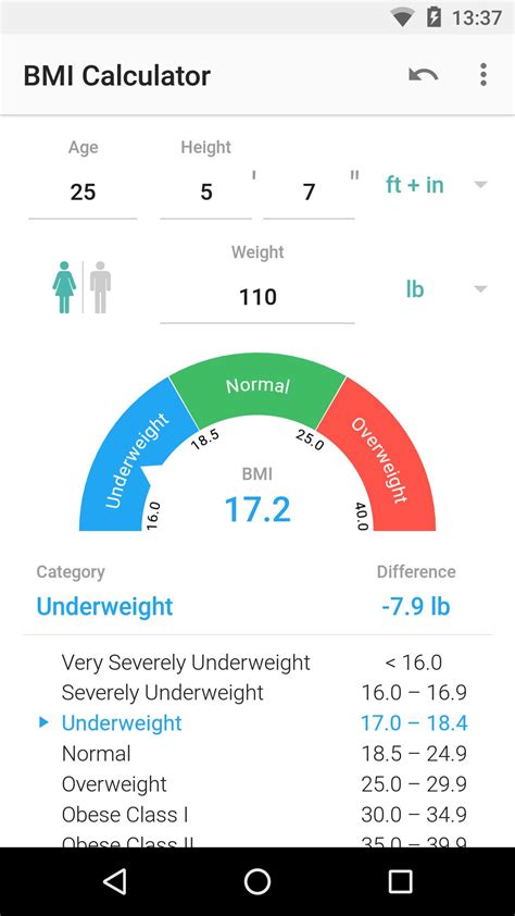 Bmi Calculator For Android Apk Download