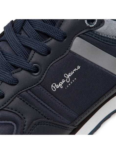 Pepe Jeans Sneakersy Cross Classic Pms Granatowy Modivo Pl