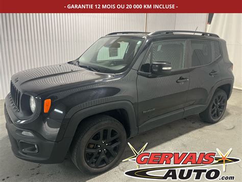 Gervais Auto Shawinigan Pre Owned 2016 Jeep Renegade North 4x4 Sièges