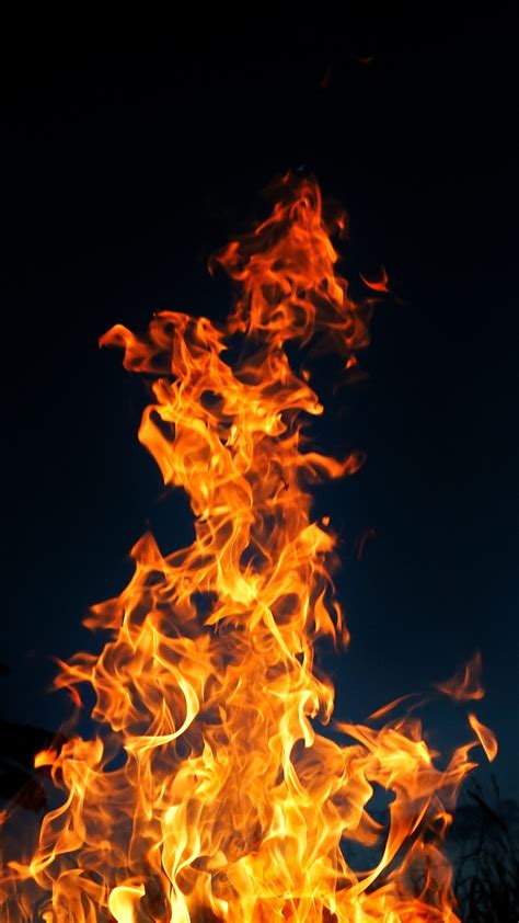 2160x3840 Fire Burning Sony Xperia X,XZ,Z5 Premium ,HD 4k Wallpapers ...