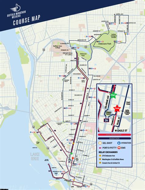 All Course Maps Buffalo Marathon