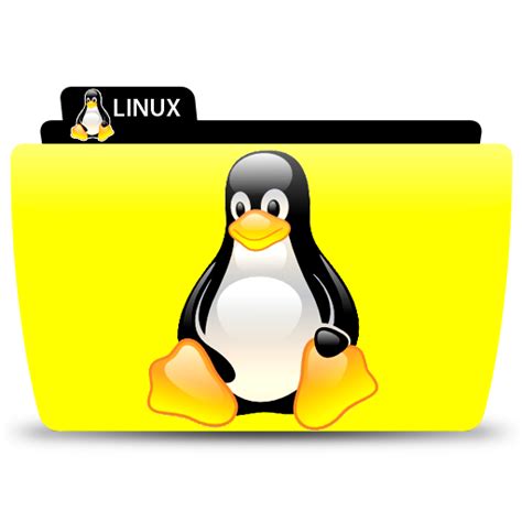 Linux penguin folder file - Files & Folders Icons