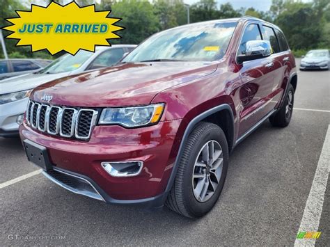 2021 Velvet Red Pearl Jeep Grand Cherokee Limited 4x4 146539159 Photo