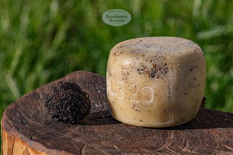 Formaggio Pecorino Al Tartufo Nero Di Norcia Azienda Agricola