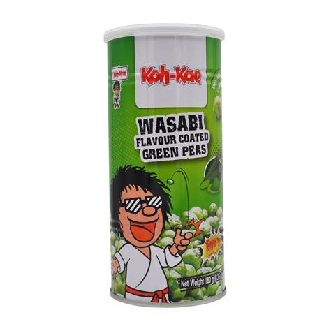 Thai Wasabi Flavoured Coated Green Peas 180g By Koh Kae Thai Food Online Authentic Thai