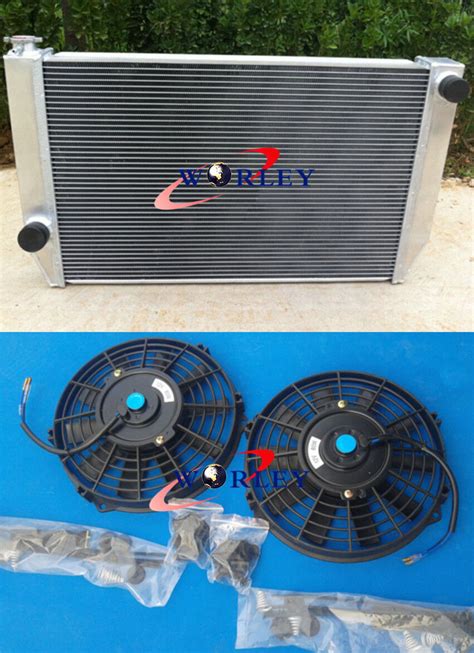 Aluminum Radiator Shroud Fans For Ford FALCON V8 6CYL XC XD XE XF