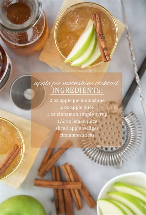 Drink Recipes Using Apple Pie Moonshine And Valentine