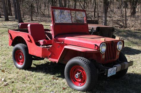 1948 Willys Overland Cj2a Civilian Jeep For Sale