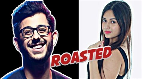 Carryminati Roasted Jannat Zubair Tiktok Star Roast Tiktok Youtube