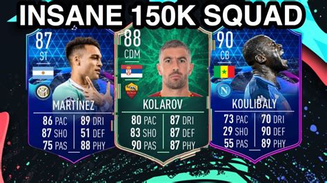 Insane K Hybrid Squad Builder Fifa Ft Martinez Kolarov