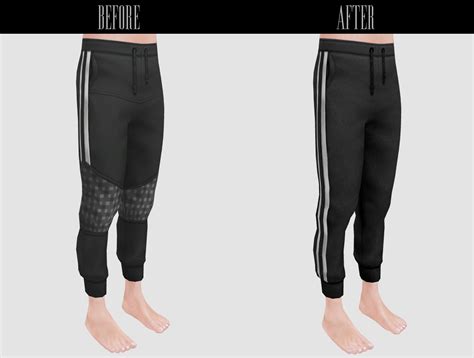 Nell Le Male Sport Pants Hq Compatible Base Emily CC Finds