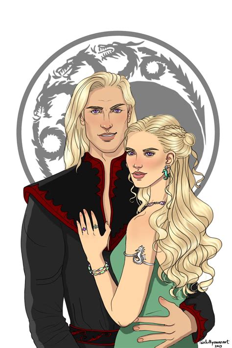 Daemon Targaryen And Laena Velaryon By Chillyravenart On DeviantArt