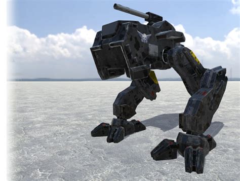 Military Mech 3D 로봇 Unity Asset Store