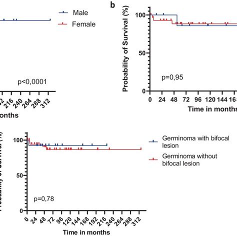 Kaplanmeier Curves Of Overall Survival In Cases Of Pineoblastoma