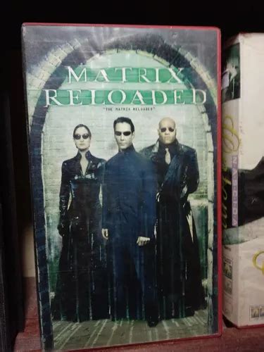 Vhs Matrix Reloaded Keanu Reeves MercadoLivre