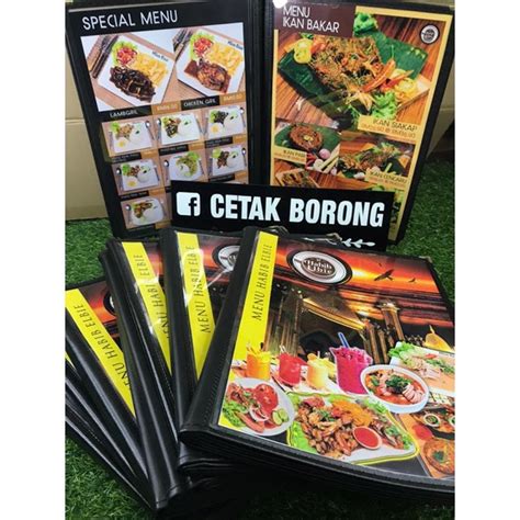 Contoh Buku Menu Kedai Makan 20 Templates Menu Restoran Dengan Disain Kreatif Dameon Emard