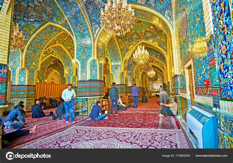 Interior Of Shahs Mosque Tehran Stock Editorial Photo © Efesenko