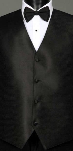 Black Devon Vest Tuxedo Suits San Jose