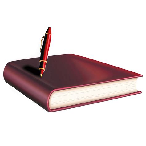 Download Books And Pen Clipart Png 29