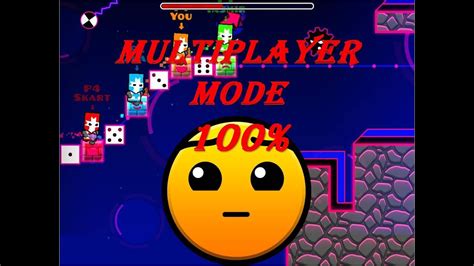 Geometry Dash Multiplayer Mode Pc Hard Youtube