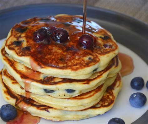 Blueberry Pancakes - Recipes - Home Cooks Classroom