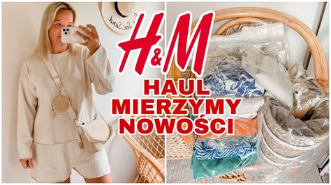 SUPER NOWOŚCI HAUL H M MIERZYMY CENY ROZMIARY LINKI UK YouTube