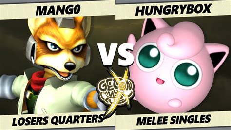 Goml X Top Mango Fox Vs Hungrybox Jigglypuff Smash Melee