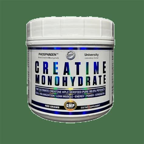 Creatina Monohidratada 400g 80 Servicios I Hi Tech Hitech