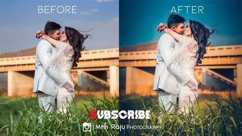 Pre Wedding Photo Editing With Lightroom And Snapseed Youtube