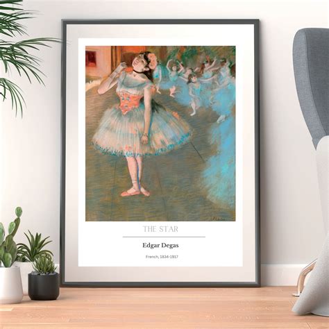 Edgar Degas, the Star, Printable Wall Art, Digital Download, Printable ...