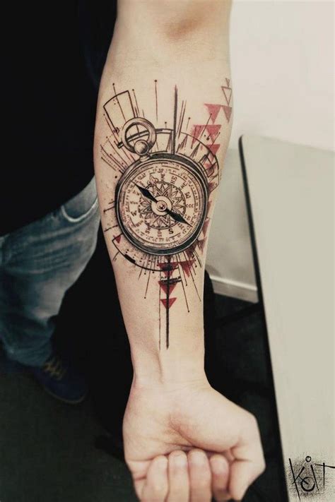 Tatouage Compas Tatouage Boussole Tatouage Bras Avant Bras Cool Forearm Tattoos Compass