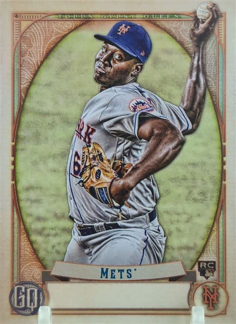 2021 Topps Gypsy Queen 21 Franklyn Kilome New York Mets Missing