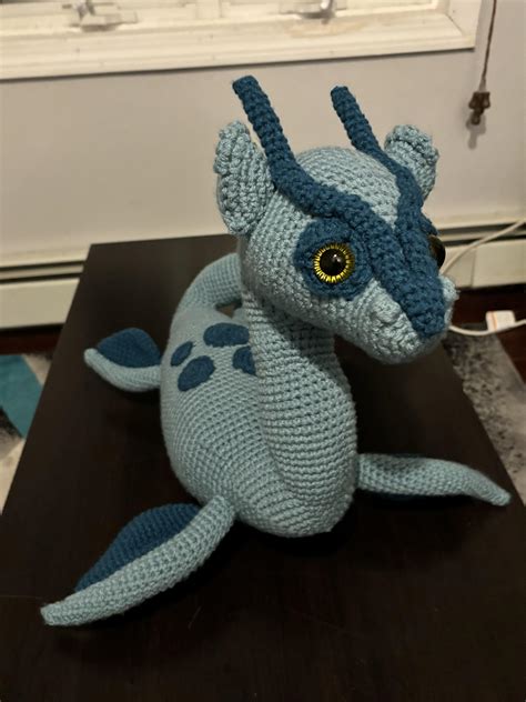 Amigurumi Creations Nessie The Loch Ness Monster From Unicorns