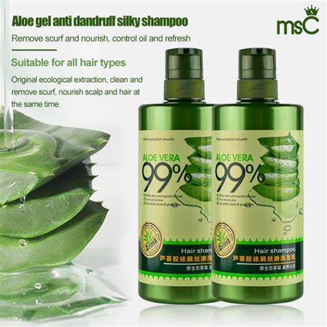 99 Aloe Vera Hair Shampoo 800ml Conditioner 700ml Hot Oil Cream Hair