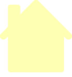 Yellow House Icon Clip Art at Clker.com - vector clip art online ...