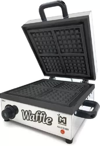 M Quina De Waffles Wafer Profissional V Antiaderente